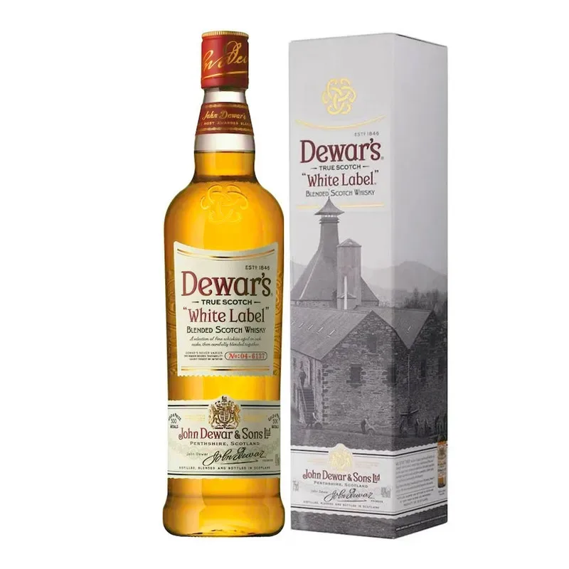 Whisky Dewars White Label, Scotch Whisky1