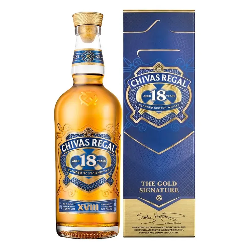 Whisky Chivas Regal 18 Y 1000ml. Scotch Whisky1