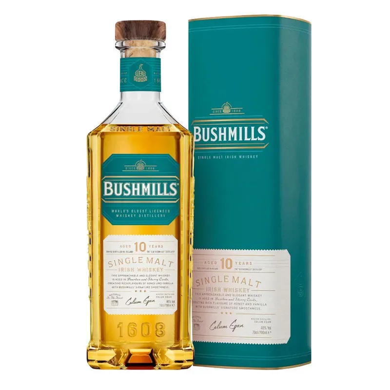 Whisky Bushmills 10 Años. Irish Whiskey1
