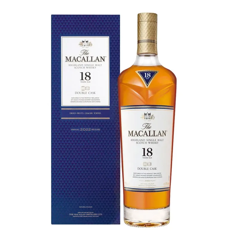 Whisky The Macallan 18 años Double Cask. Scotch Whisky Speyside1