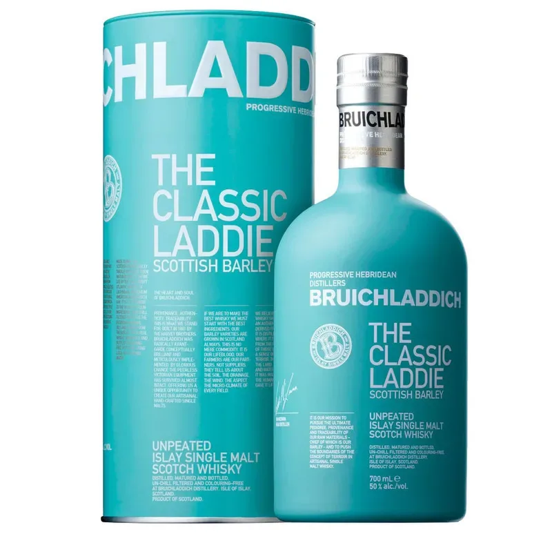Whisky Bruichladdich Scottish Barley - The Classic Laddie, Islay Whisky1
