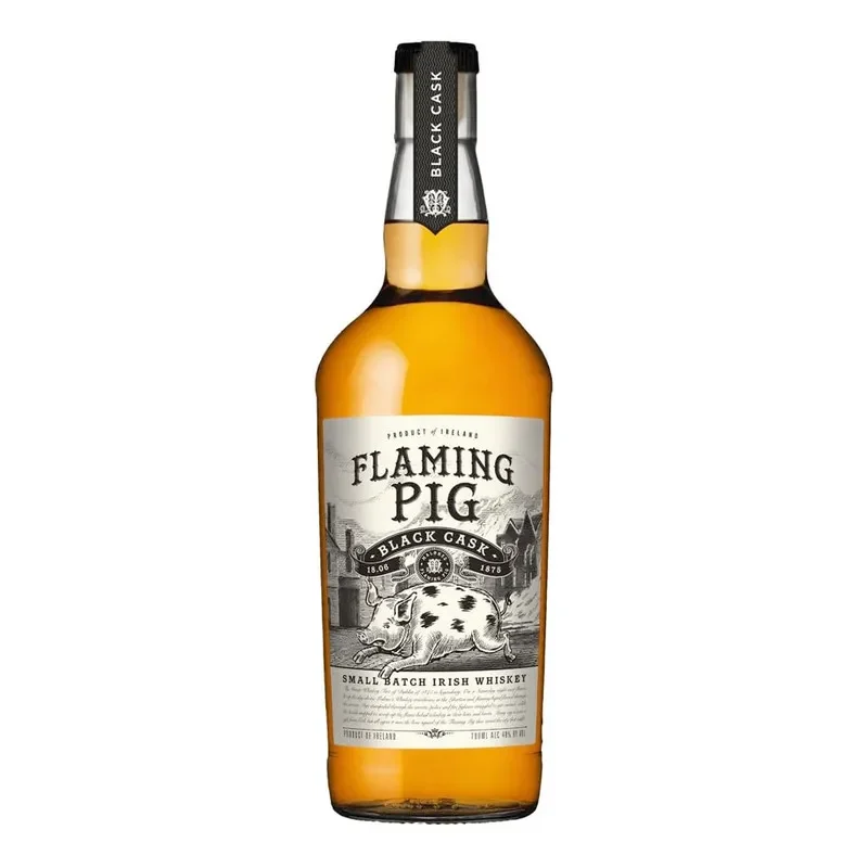 Whisky Flaming Pig Black Cask Small Batch, Irish Whiskey1