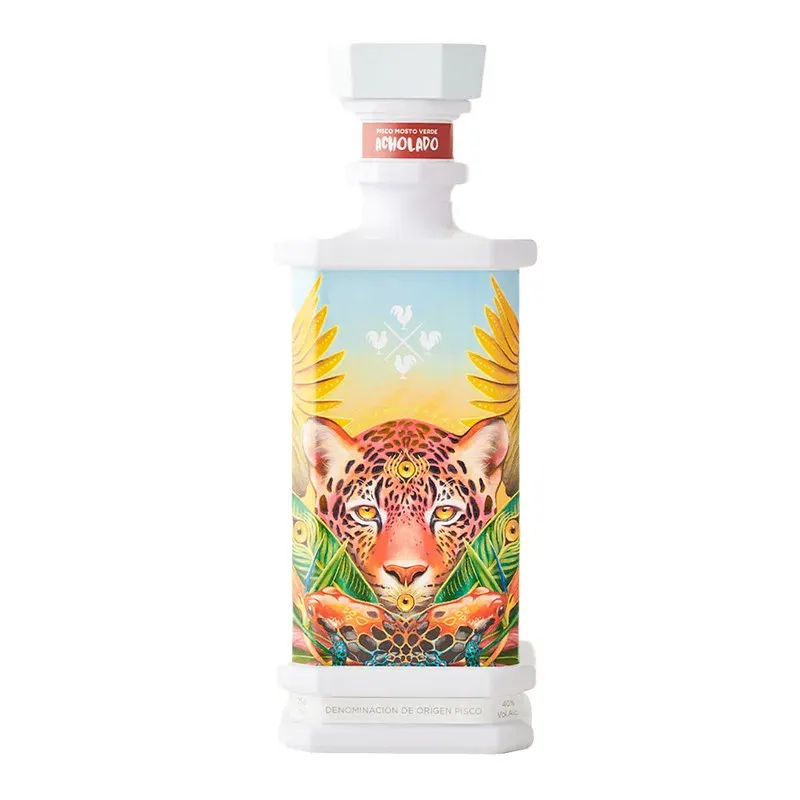Destilado de Uva Cuatro Gallos, Colección Mosto Verde Acholado1