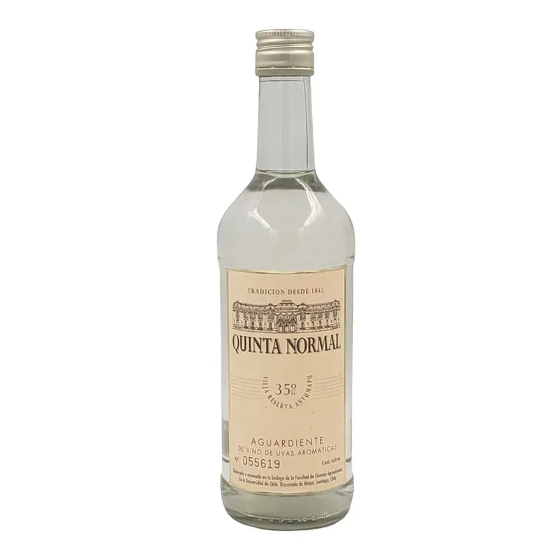 Aguardiente Quinta Normal, 35º Vieja Reserva Antumapu, Rinconada del Maipo1