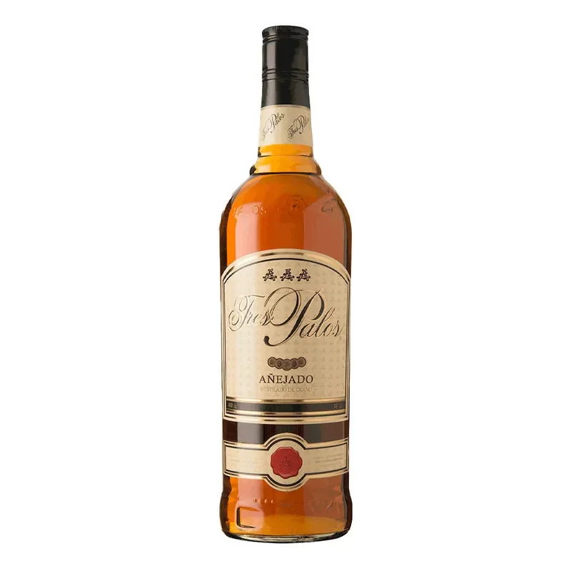 Cognac Tres Palos 1000ml.1