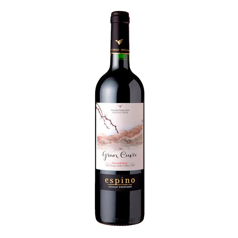 Vino William Fevre Espino Gran Cuvee Single vineyard San Luis, Carmenere1