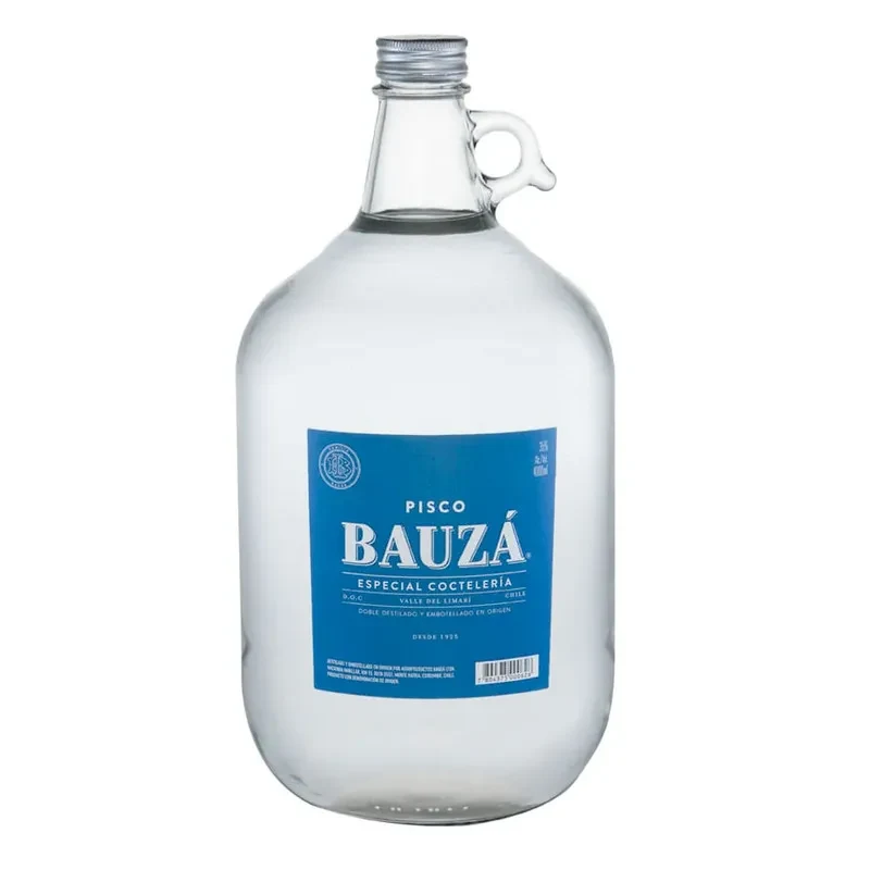 Pisco Bauza Especial Transparente 4000ml., 40°1