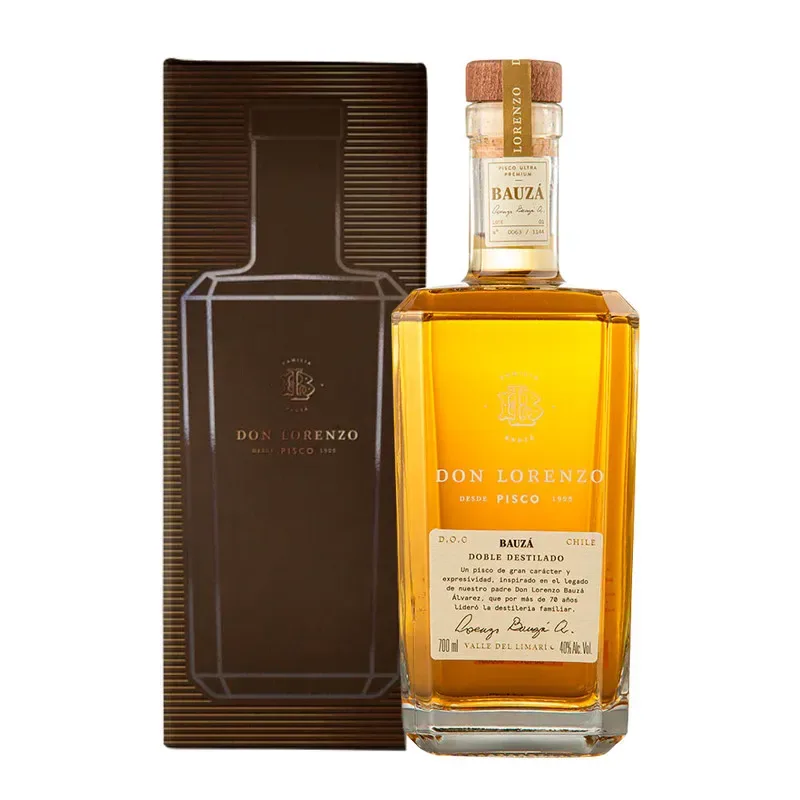 Pisco Bauza Don Lorenzo, Premium, Limari1