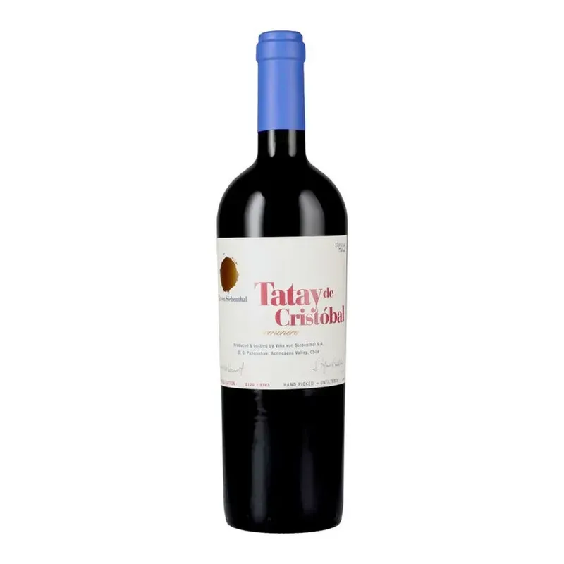 Vino Von Siebenthal Tatay de Cristobal Carmenere1