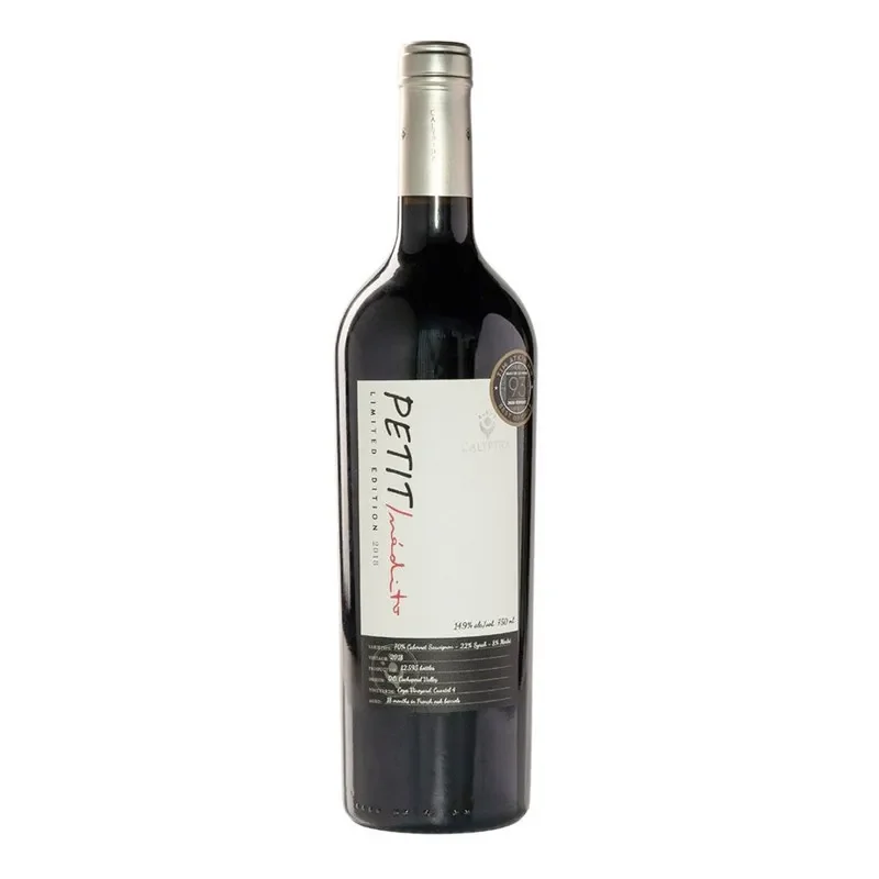 Vino Calyptra Petit Inedito, Ensamblaje1