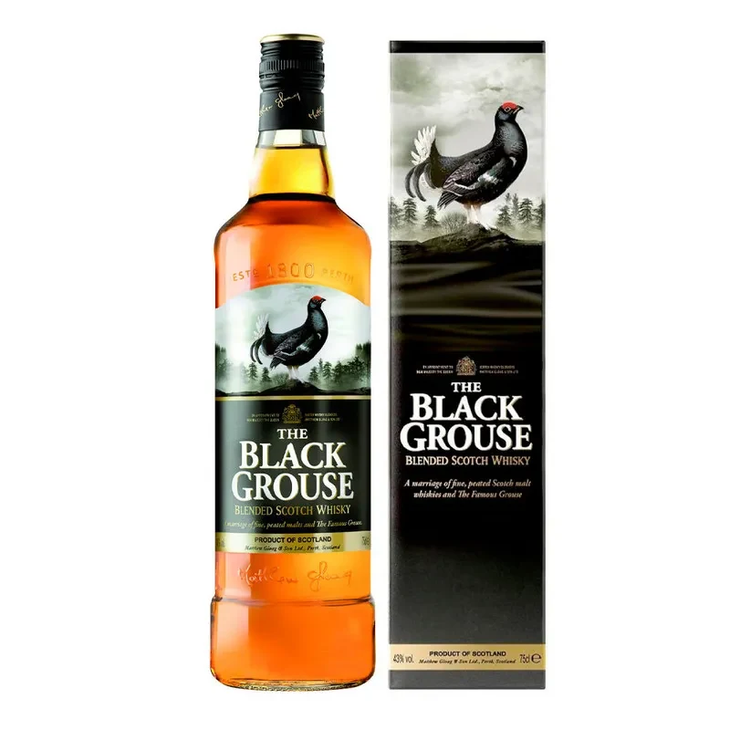 Whisky The Famous Grouse Black, Scotch Whisky1