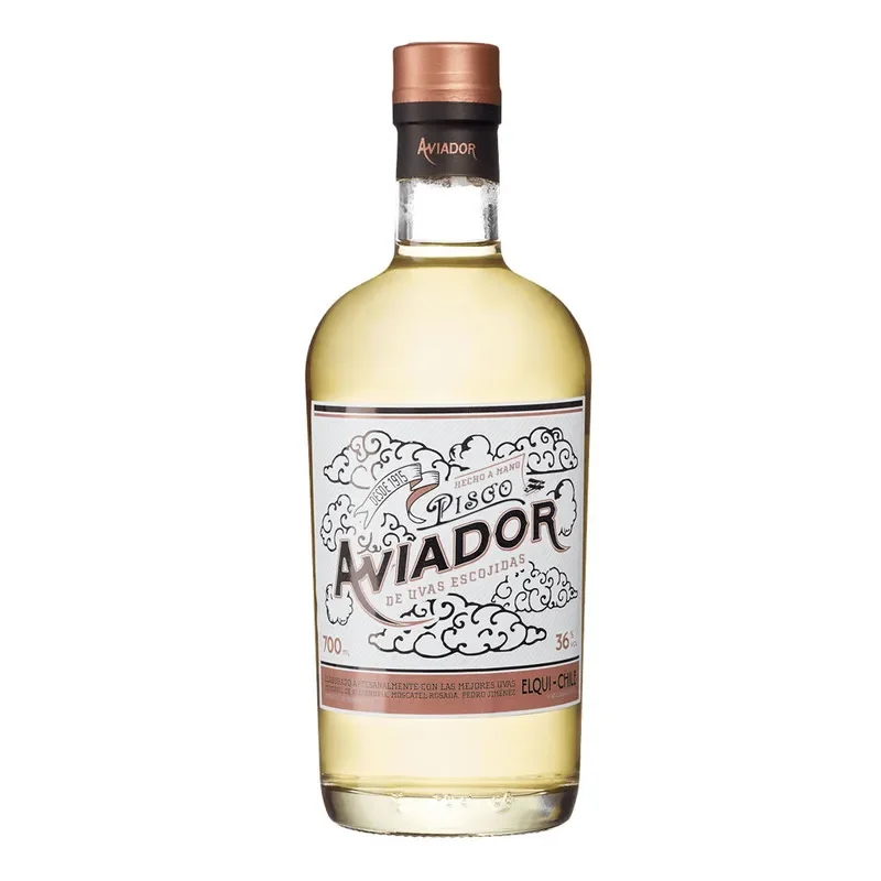 Pisco Aviador Especial Envejecido 36º, Elqui1
