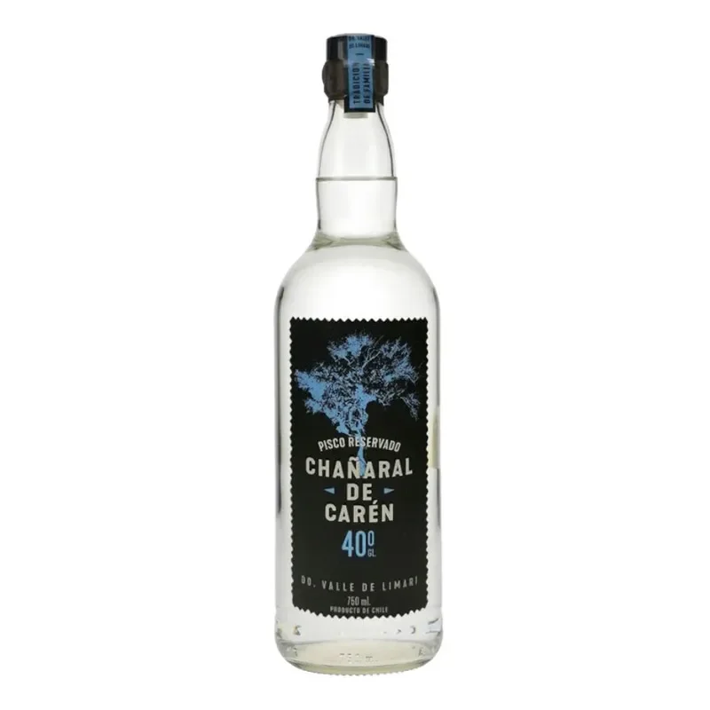 Pisco Chañaral de Caren Reservado Transparente 40º, Limari1