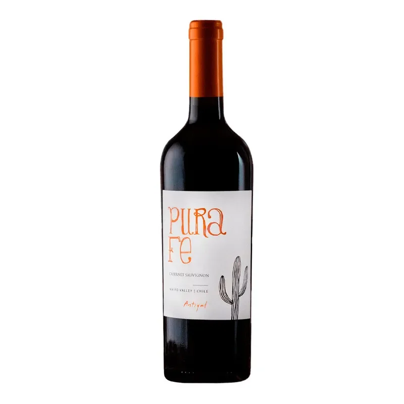 Vino Antiyal Pura Fe Cabernet Sauvignon, Orgánico1