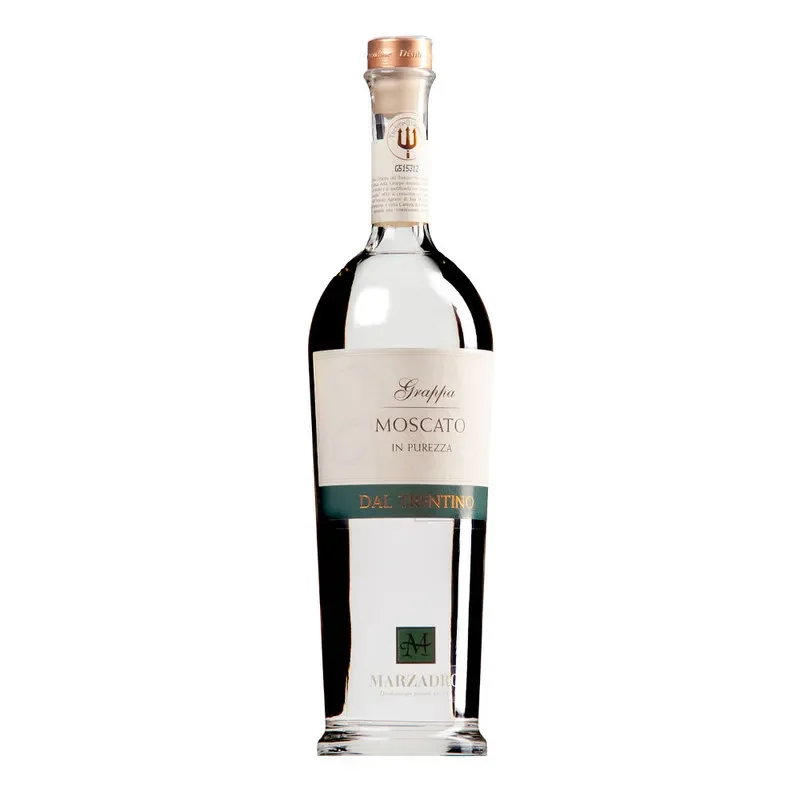 Grappa Marzadro, Monovitigno, Moscato Premium, Trento1