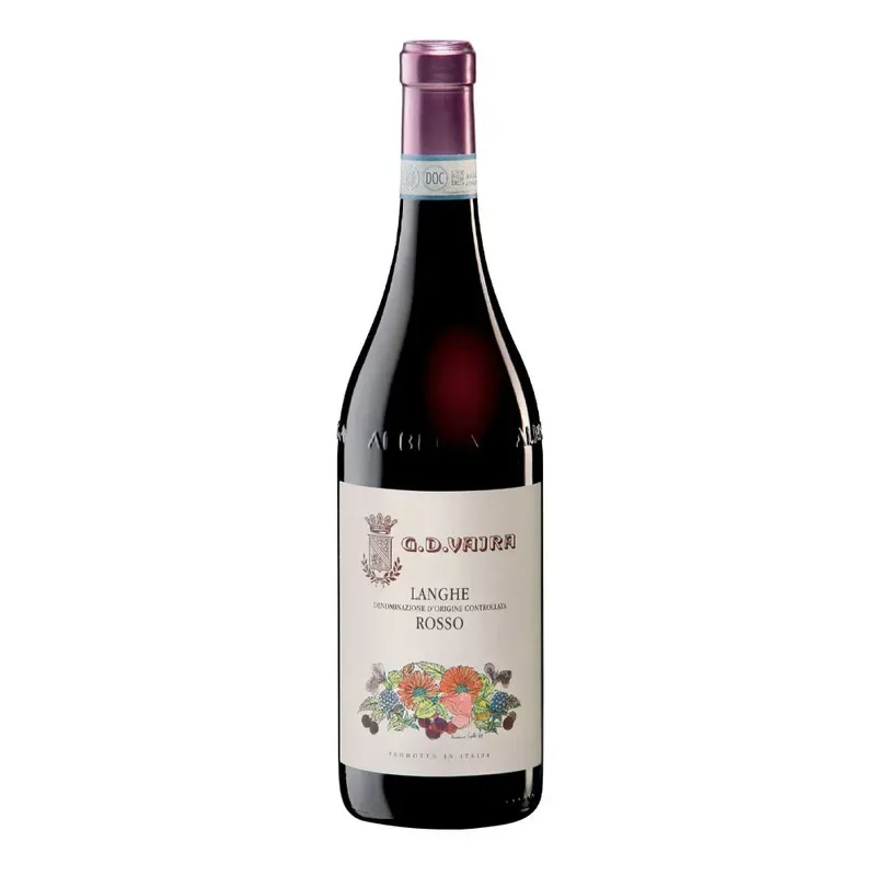 Vino G.D. Vajra Langhe Rosso, ENS (Nebbiolo - Barbera - Dolcetto). Langhe, Piemonte1