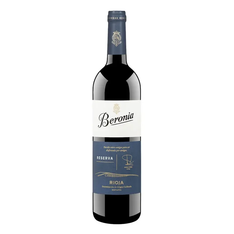 Vino Beronia Reserva, Ensamblaje (TE/GRA/MAR) La Rioja1