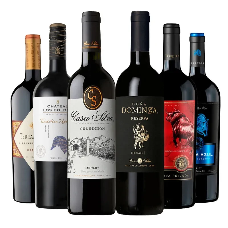 Mix 6 Vinos Reserva Ultra Merlot1