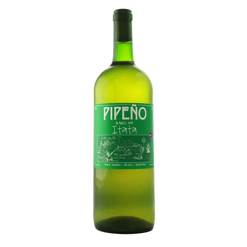 Vino A Los Viñateros Bravos Pipeño Blanco Moscatel.1