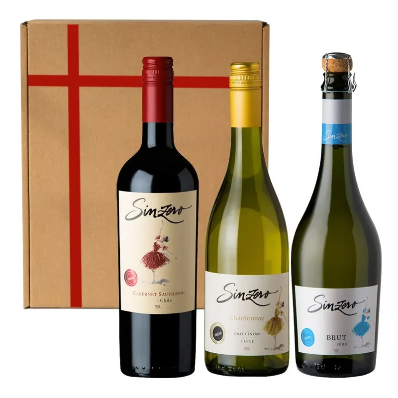 Mix 3 Vinos Desalcoholizado SinZero Pack Collection1