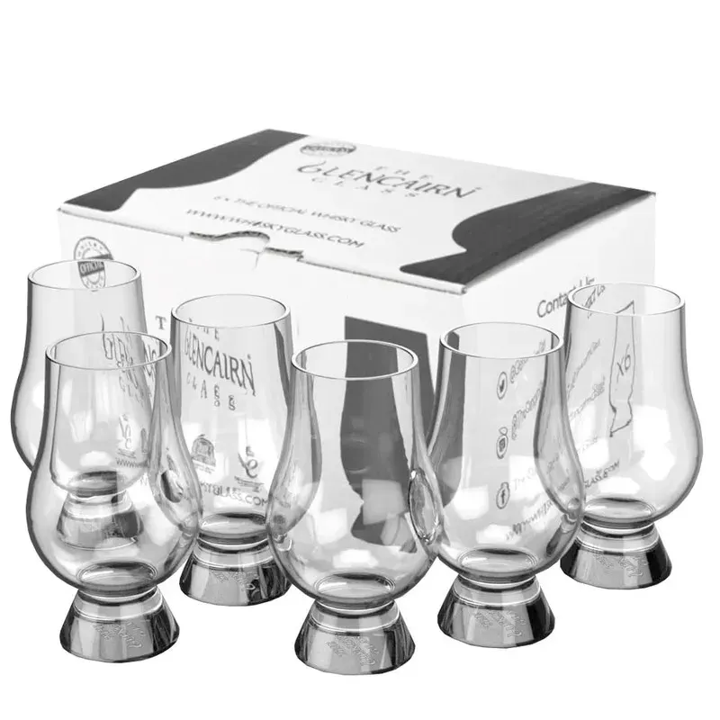 6 Copas de Whisky Profesional Degustación Glencairn3