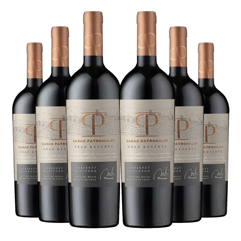 6 Vinos Casas Patronales Gran Reserva, Cabernet Sauvignon1