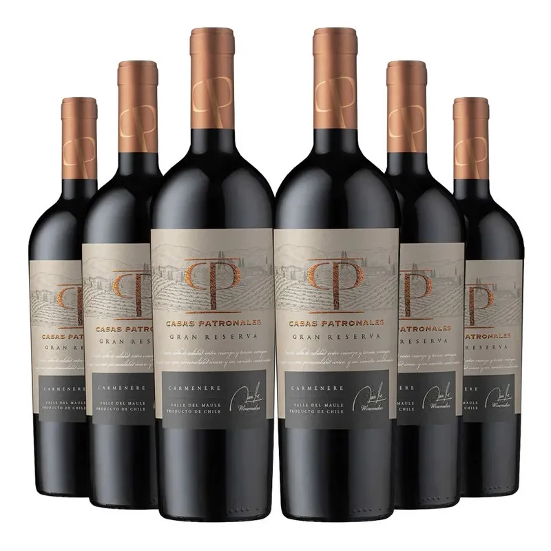 6 Vinos Casas Patronales Gran Reserva, Carmenere1
