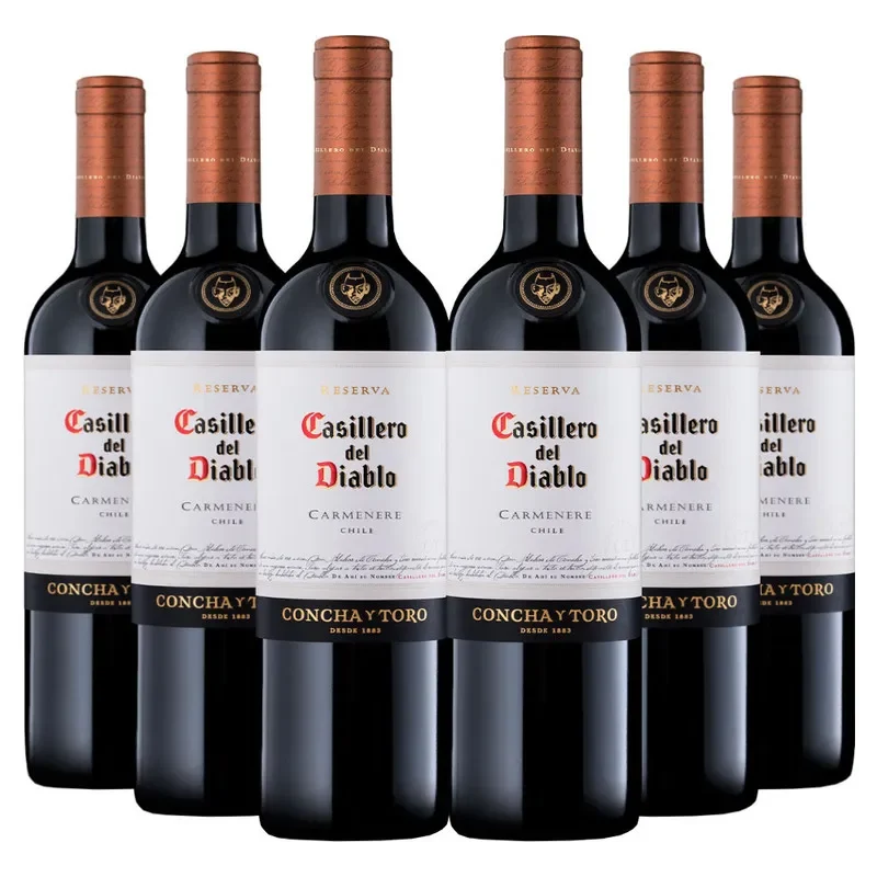 6 Vinos Casillero del Diablo Carmenere1
