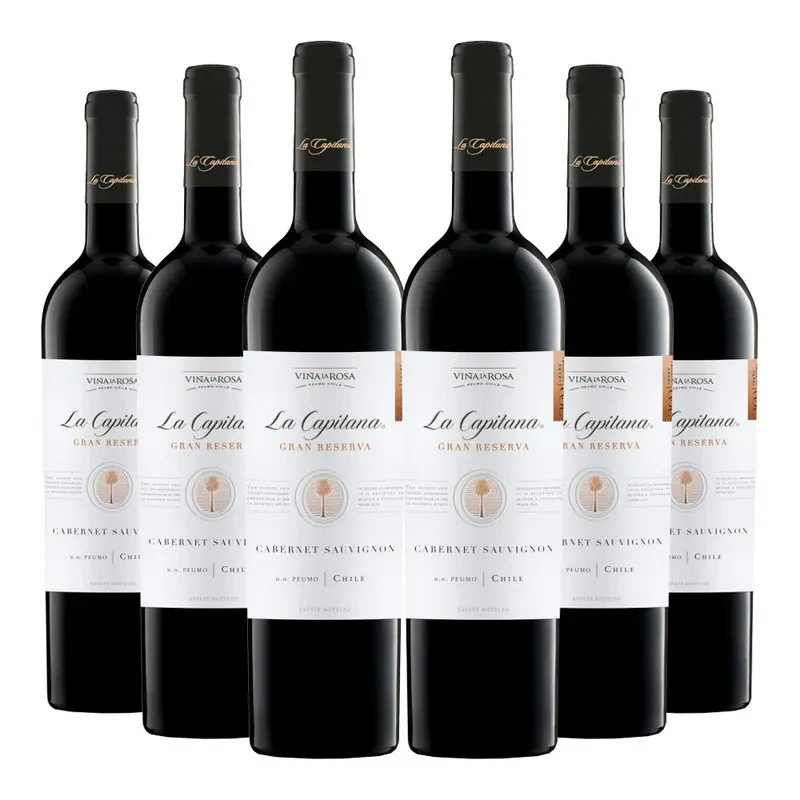 6 Vinos La Rosa La Capitana Cabernet Sauvignon1