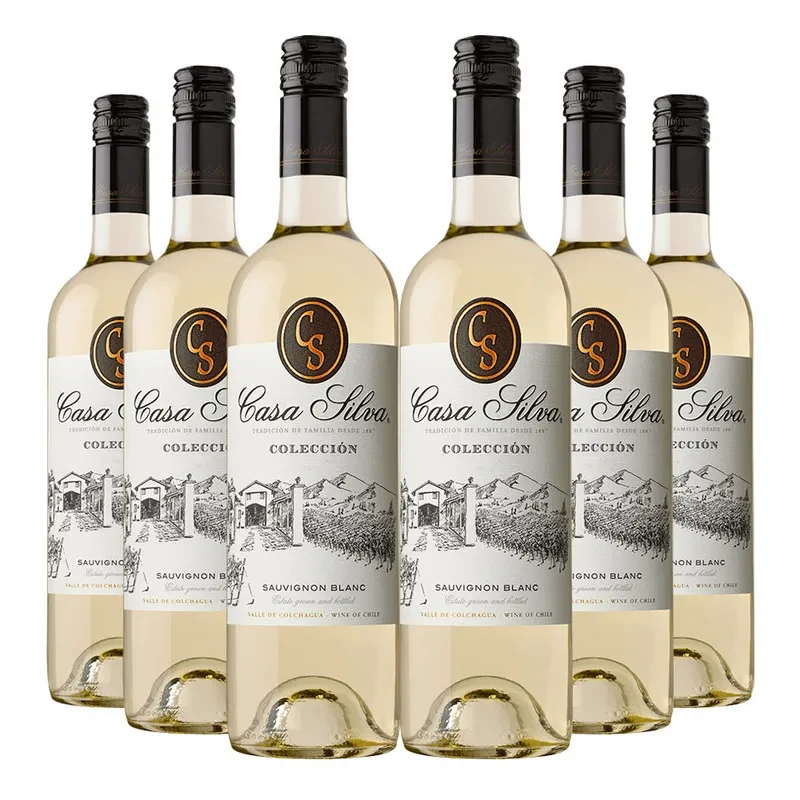 6 Vinos Casa Silva Coleccion Sauvignon Blanc1