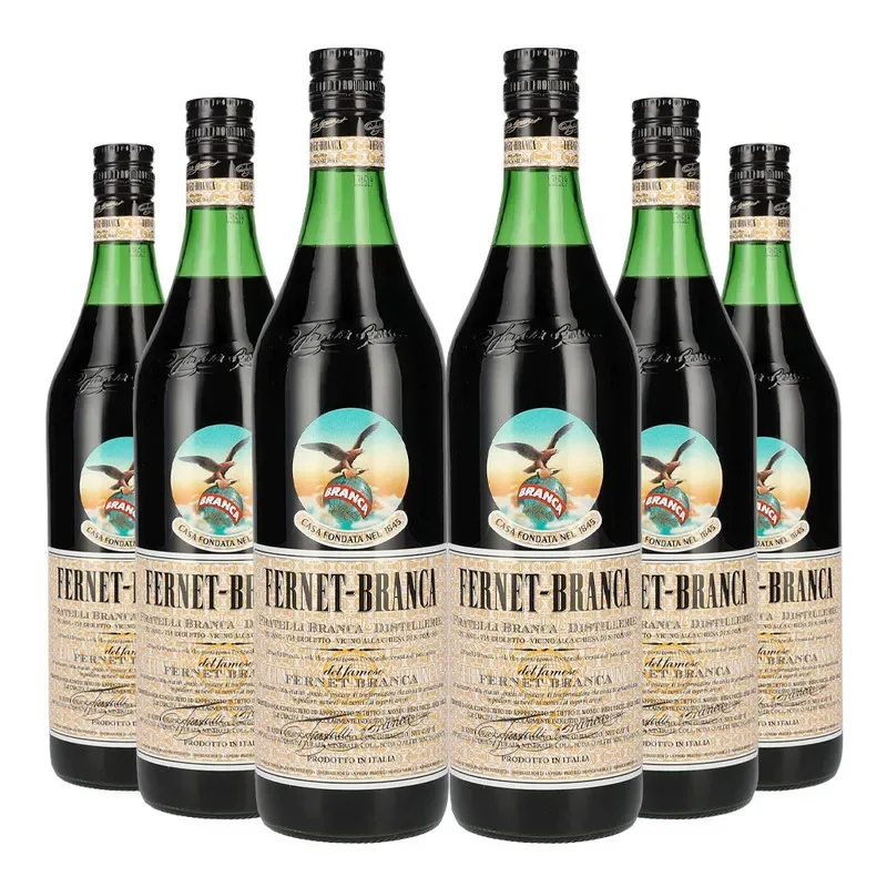 6 Licores Fernet Branca, Digestivo1