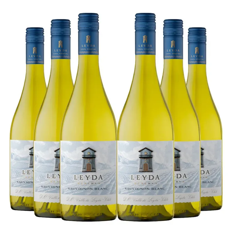 6 Vinos Leyda Reserva Sauvignon Blanc1
