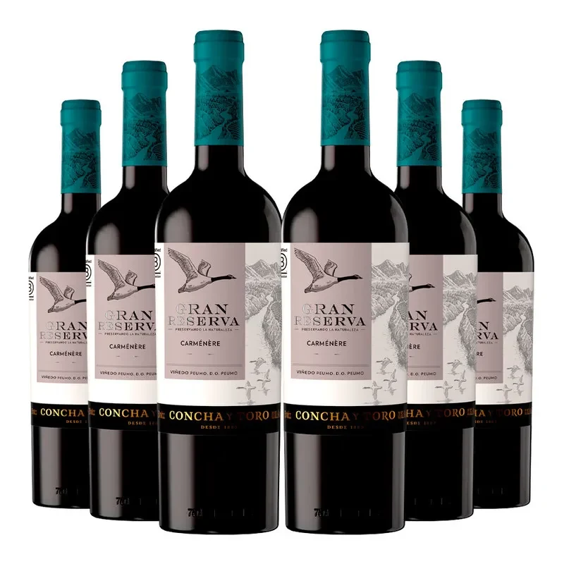 6 Vinos Concha y Toro Gran Reserva Carmenere1
