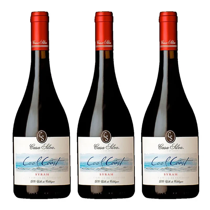 3 Vinos Casa Silva Cool Coast, Syrah1