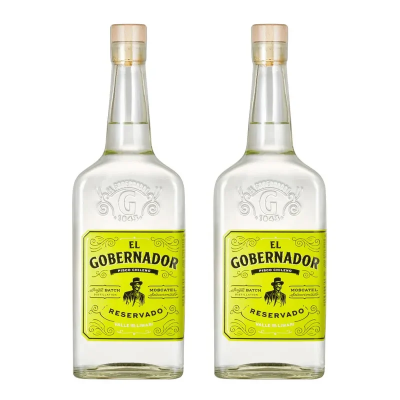 2 Piscos El Gobernador Reservado, Limari1