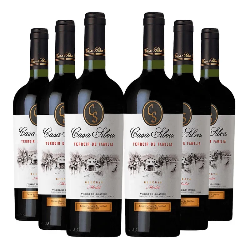 6 Vinos Casa Silva Terroir de Familia Reserva Merlot1