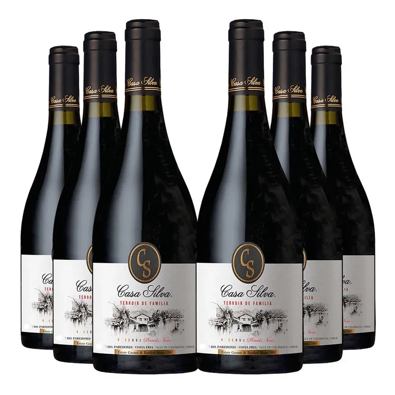 6 Vinos Casa Silva Terroir de Familia Reserva Pinot Noir1