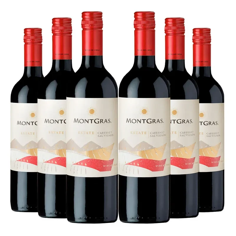 6 Vinos Montgras Estate Cabernet Sauvignon1