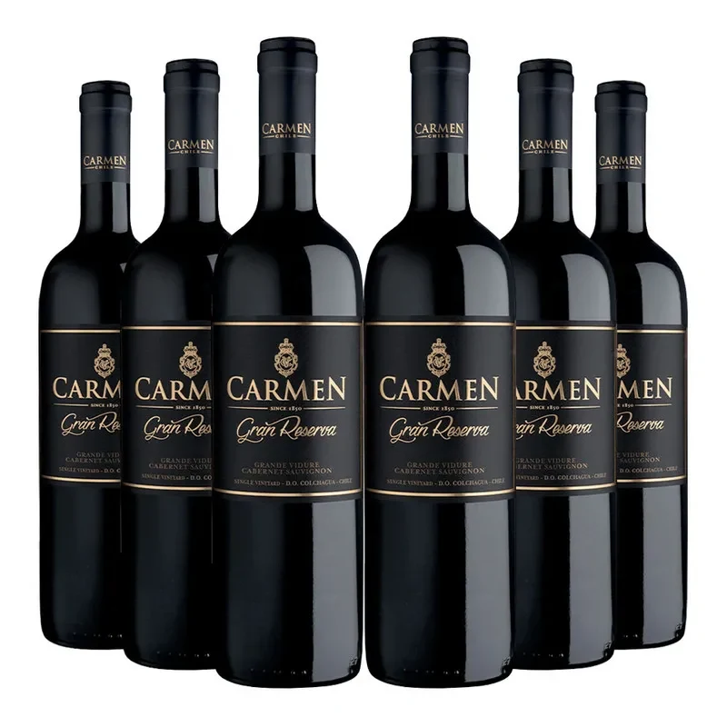 6 Vinos Carmen Gran Reserva Vidure C. Sauvignon1