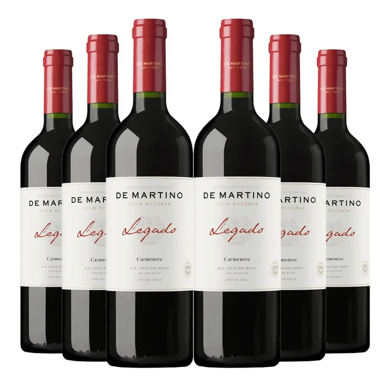 6 Vinos De Martino Legado, Carmenere1
