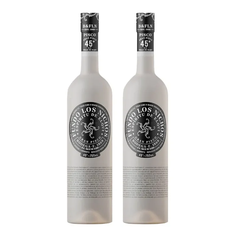 2 Piscos Espiritu Del Elqui 45º1