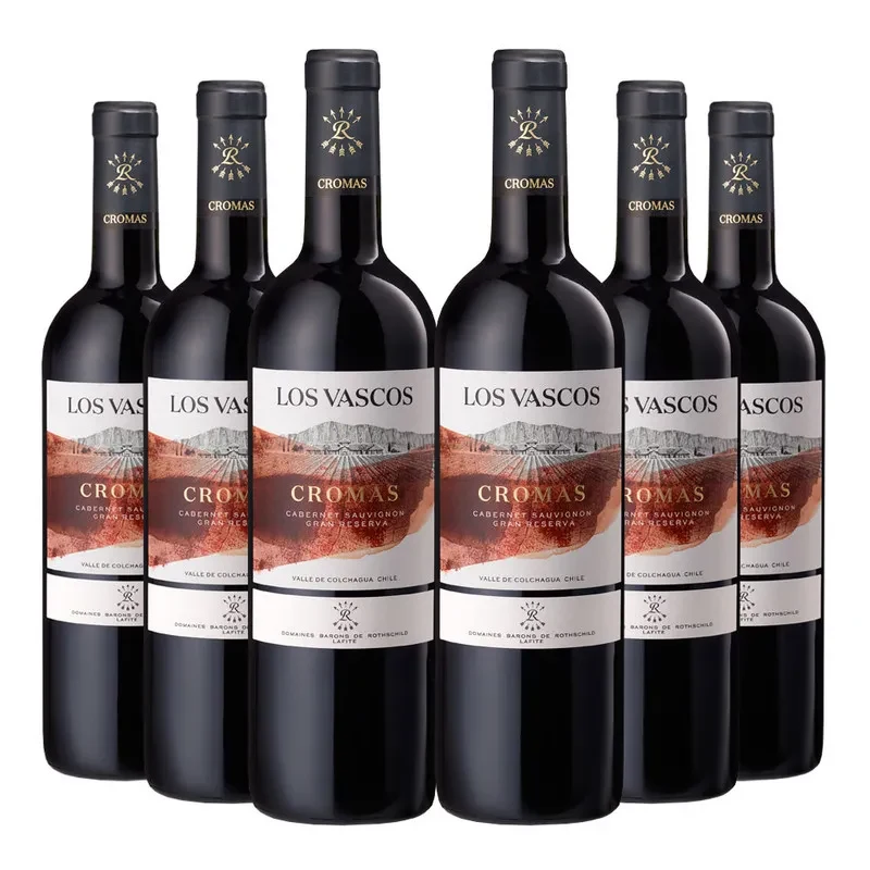 6 Vinos Los Vascos Gran Reserva Cromas Cabernet Sauvignon1