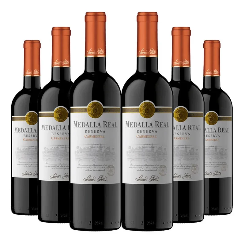 6 Vinos Santa Rita Medalla Real Carmenere1