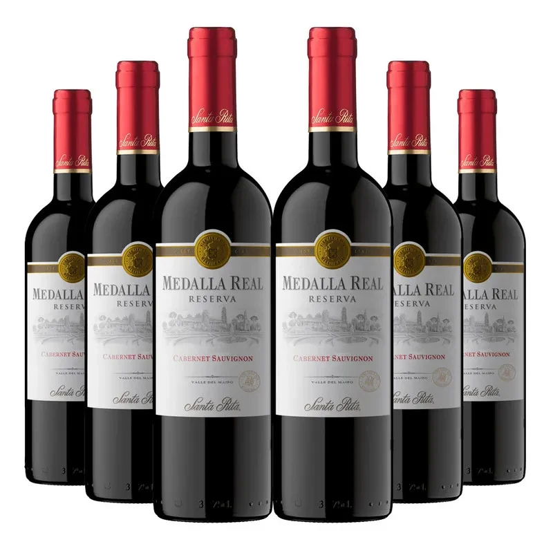 6 Vinos Santa Rita Medalla Real Cabernet Sauvignon1