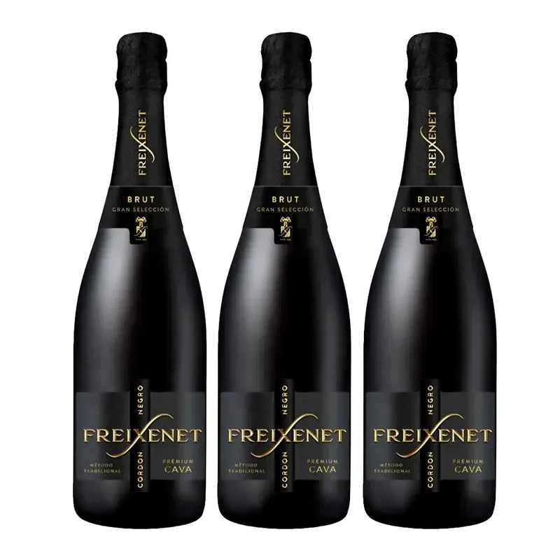 3 Cava Freixenet Cordon Negro Brut, España1