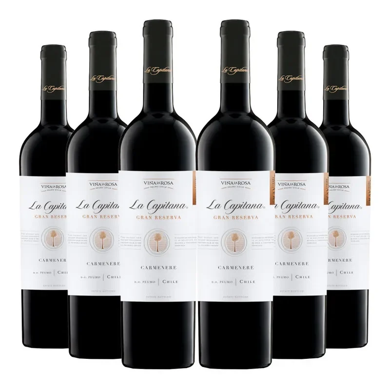 6 Vinos La Rosa La Capitana Carmenere1
