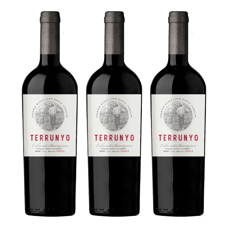 3 Vinos Concha y Toro Terrunyo, Cabernet Sauvignon1