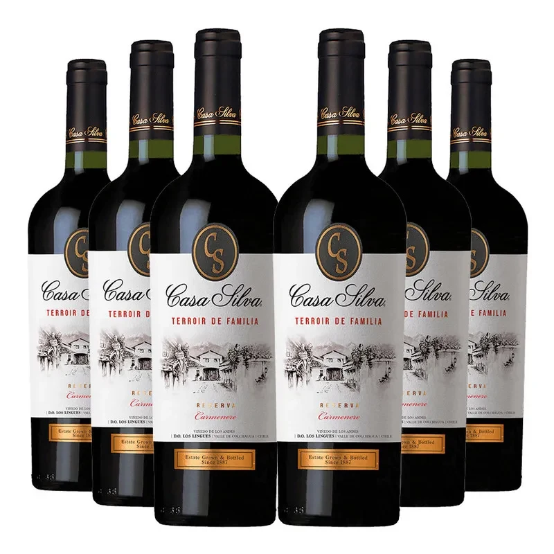 6 Vinos Casa Silva Terroir de Familia Reserva Carmenere1