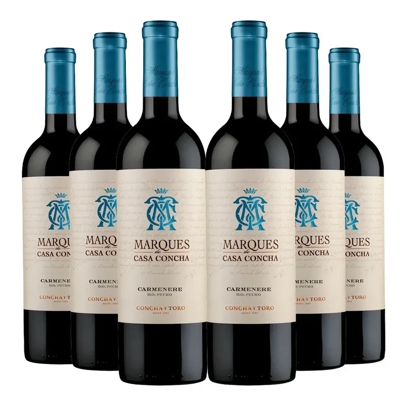 6 Vinos Marques de Casa Concha, Carmenere1