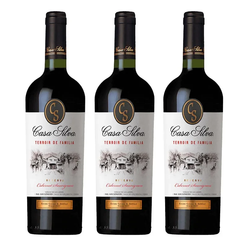 3 Vinos Casa Silva Terroir de Familia Reserva Cabernet Sauvignon1